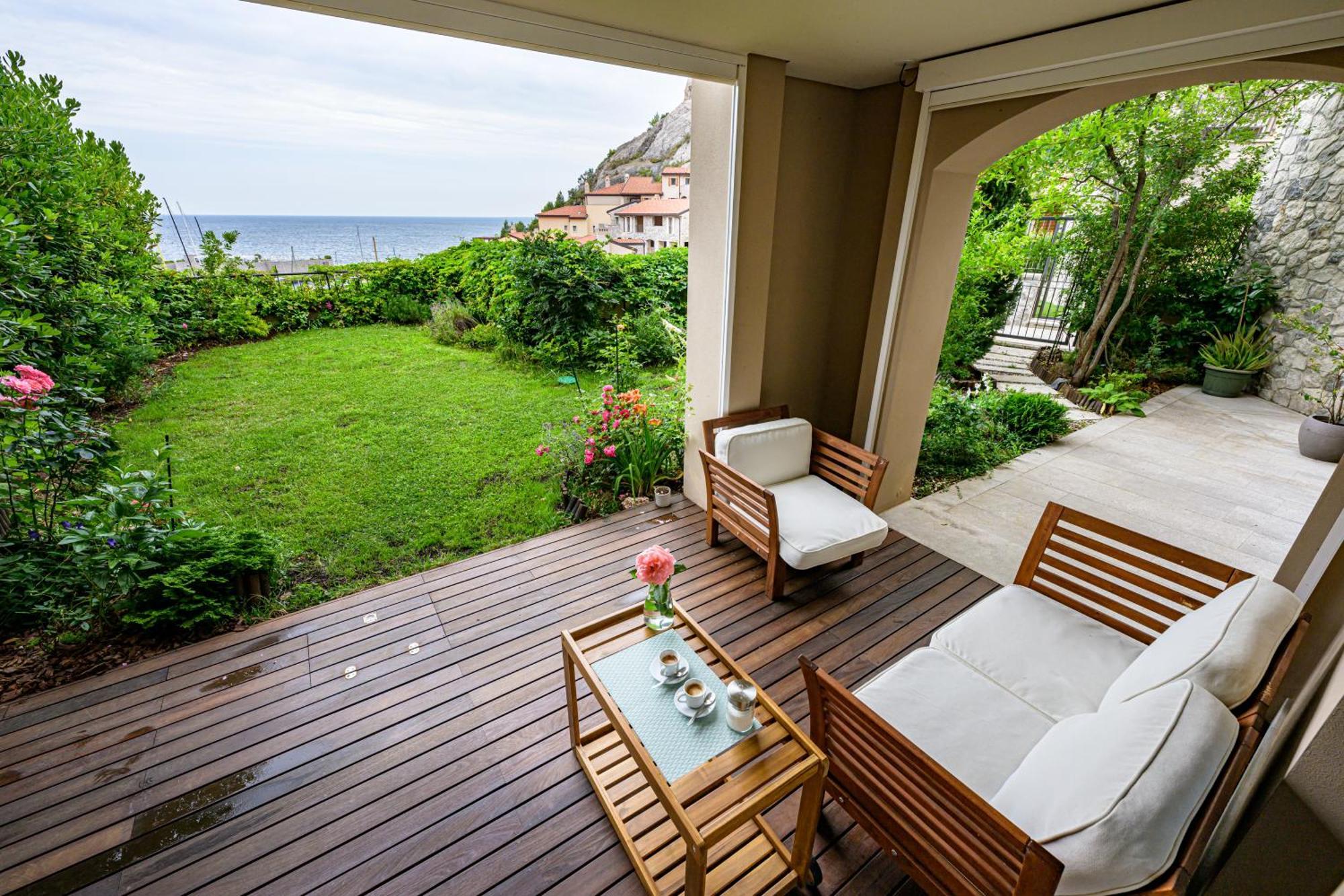 Portopiccolo Apartments With Garden And Beach Included Sistiana Exterior foto